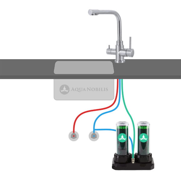 Anschlussschema Dreiwegewasserhahn Prime Inventions Lea