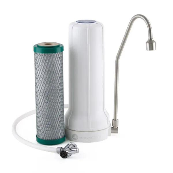 Alvito Auftischfilter Set Fresh Auftischwasserfilter inkl. ABF Primus CLC Filtereinsatz Frontansicht