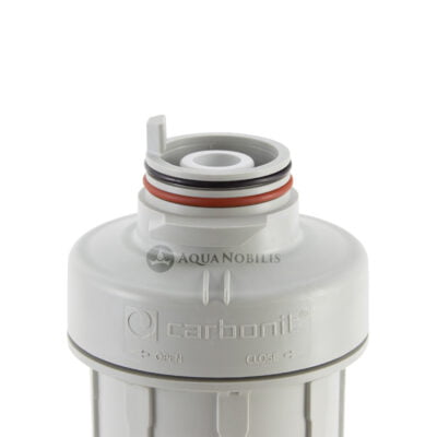 Carbonit CITO-QC Filtertasse mit Adapter Detailansicht