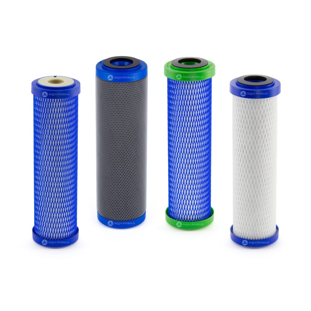 Filtro Acqua A Carboni Attivi Cartuccia Filtro Acqua EM Aquawhirler - Con Turbolenza Integrata, Rimuove Cloro E Impurità, 9000L Filtro Per Sanuno Vario HP