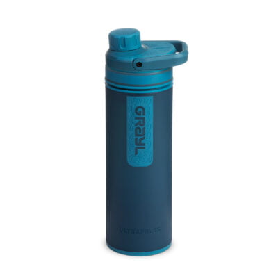 Grayl UltraPress Forest Blue Outdoor Wasserfilter Frontansicht