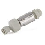 Alvito Wasserwirbler Inline LowFlow mit 1/4 Zoll John Guest Schnellverbindern Front