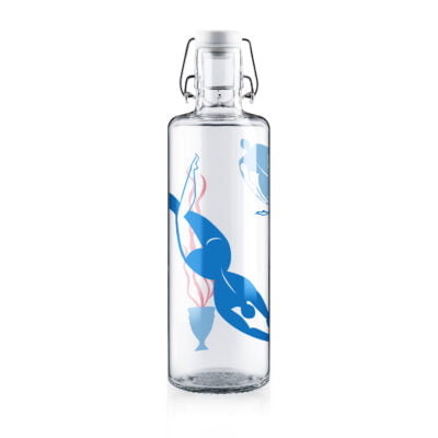 Soulbottle Divine Divers (1 Liter) Glasflasche Frontansicht