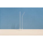 Soulbottles Soulstraw Strohhalm aus Glas Frontansicht